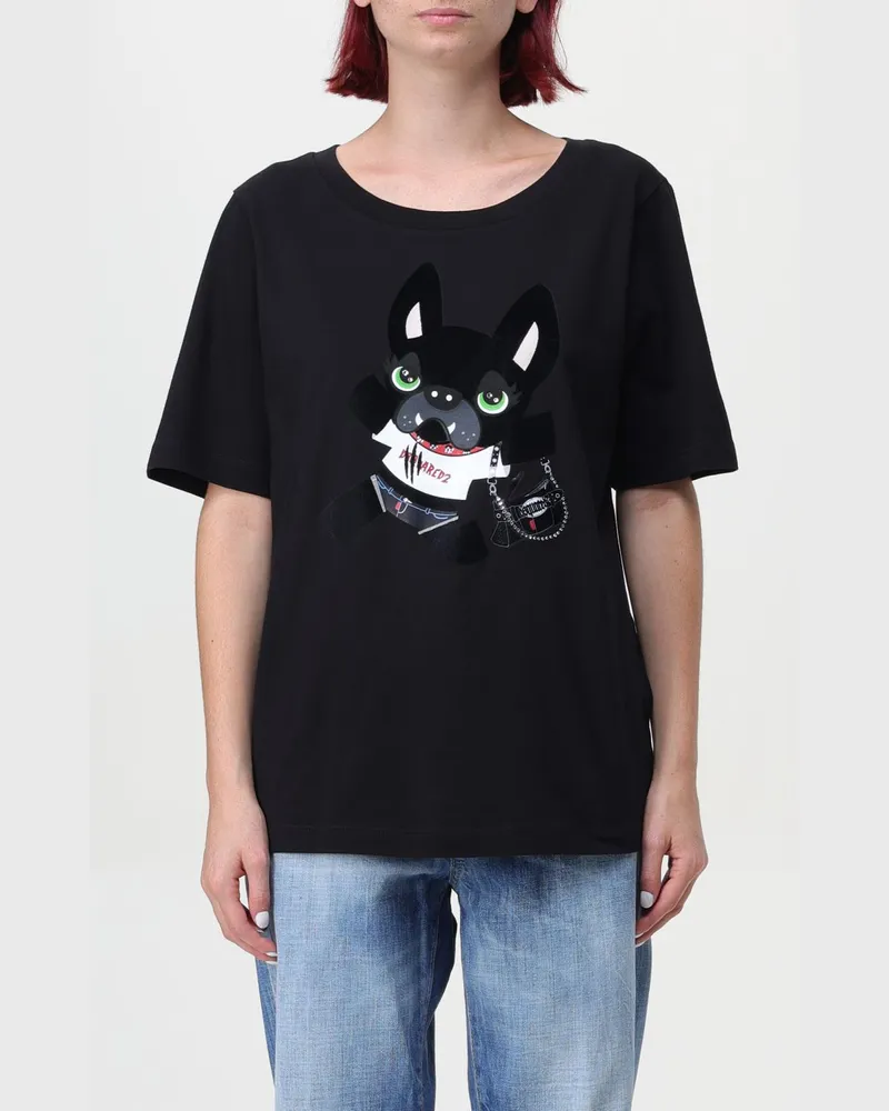 Dsquared2 T-shirt damen Schwarz