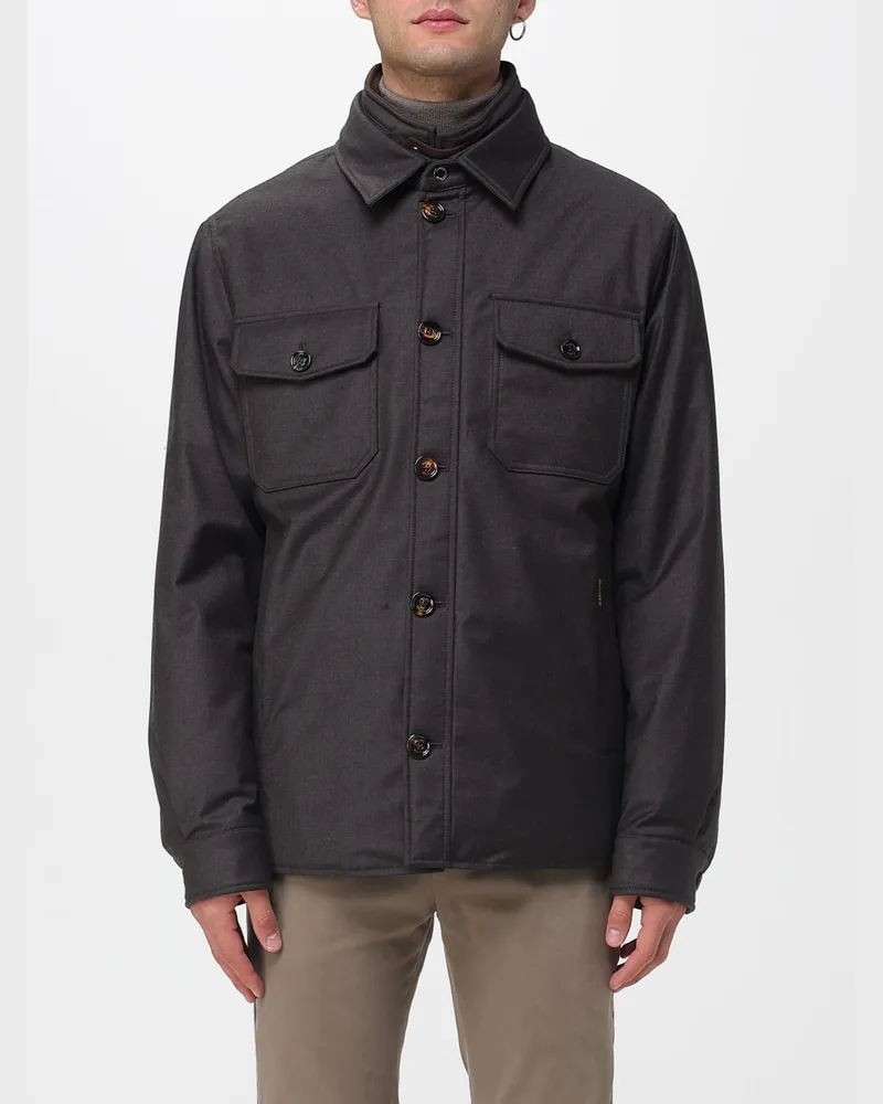 MOORER Mantel herren Braun