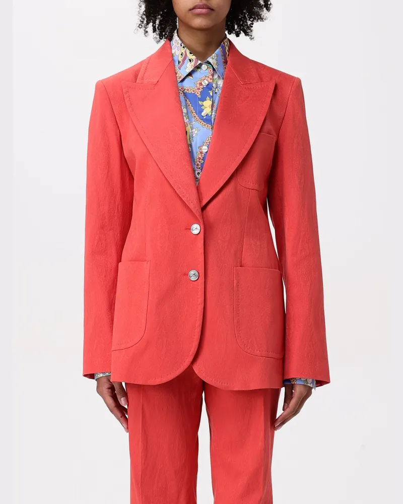 Etro Blazer damen Korall