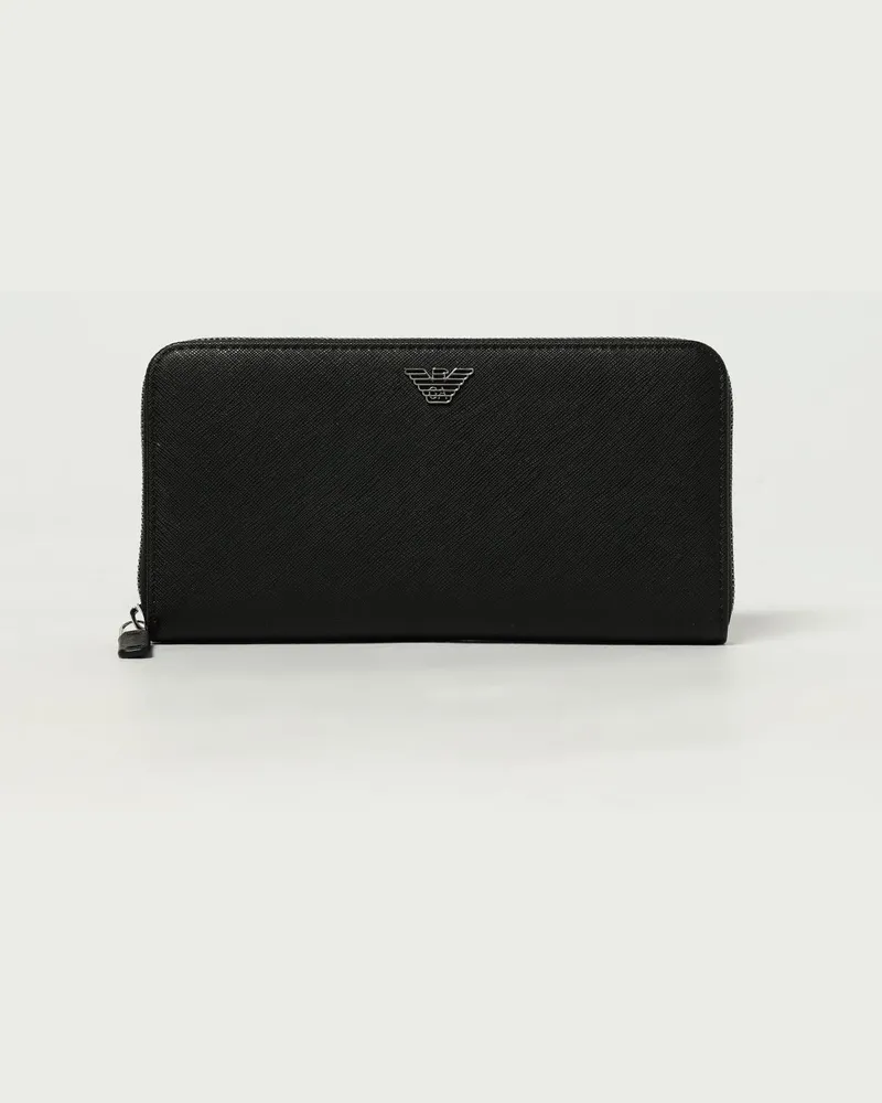 Emporio Armani Portmonnaie herren Schwarz