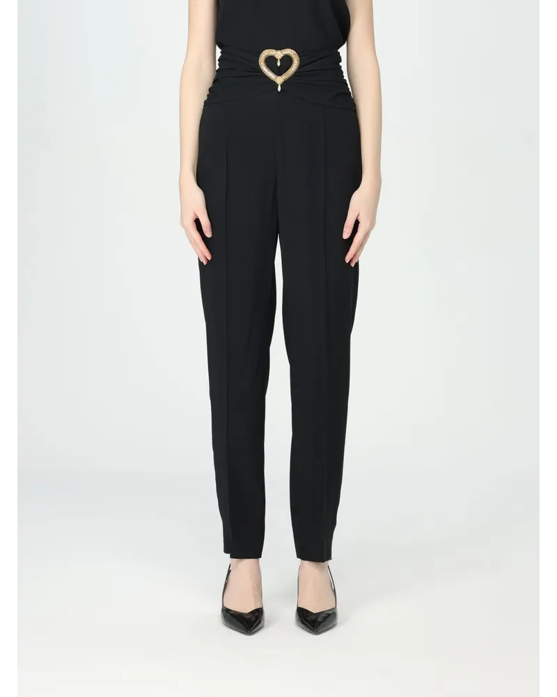 Moschino Hose damen Schwarz