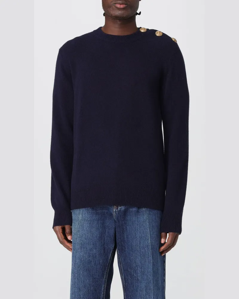 Balmain Pullover herren Navy