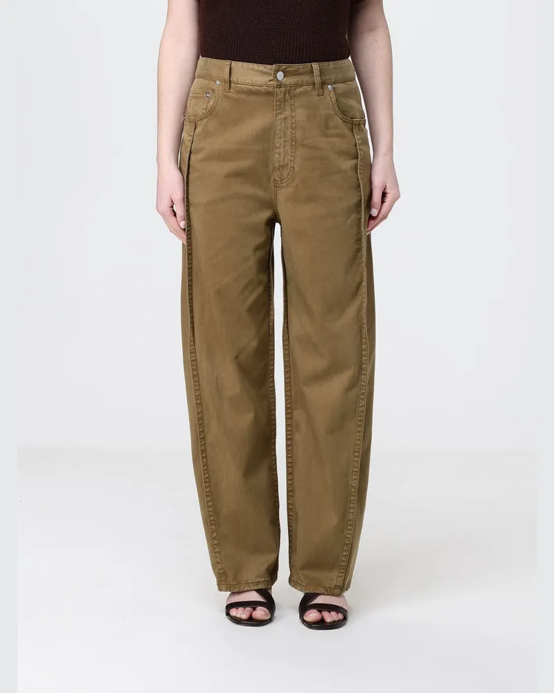 tibi Hose damen Braun