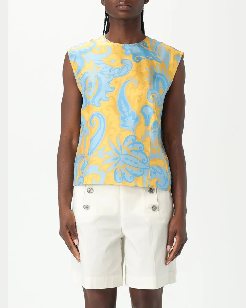 Etro Top damen Gold