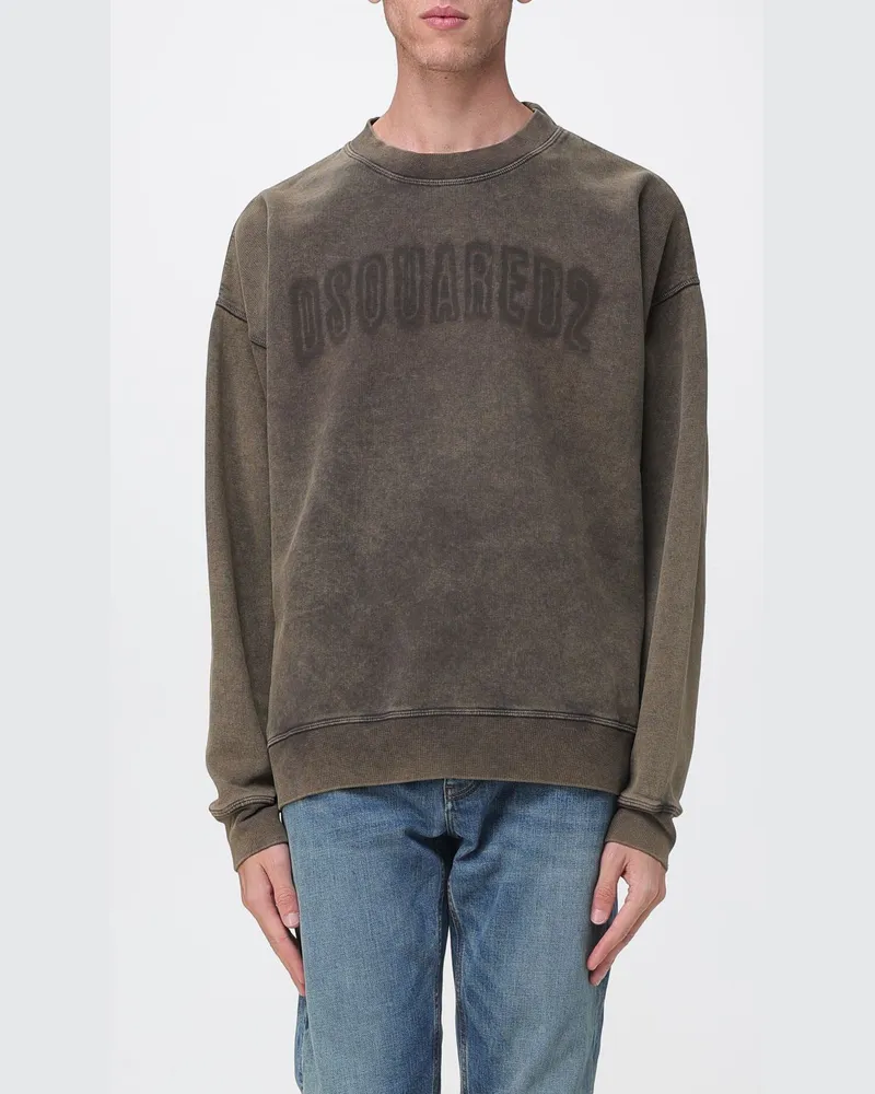 Dsquared2 Sweatshirt herren Braun