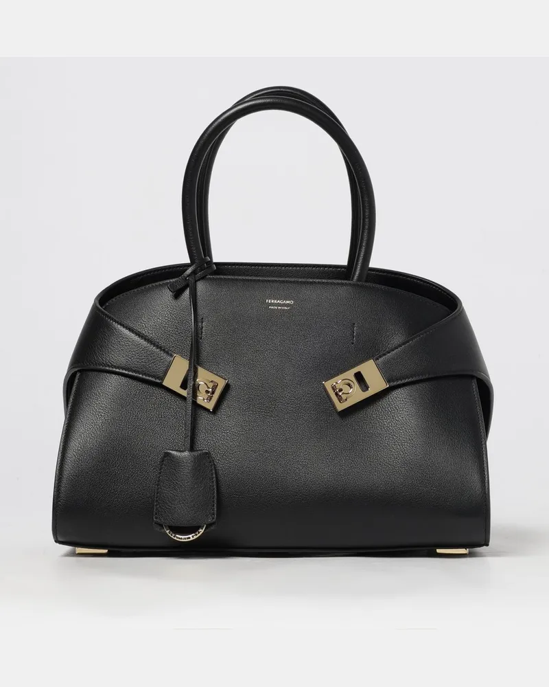 Ferragamo Schultertasche damen Schwarz