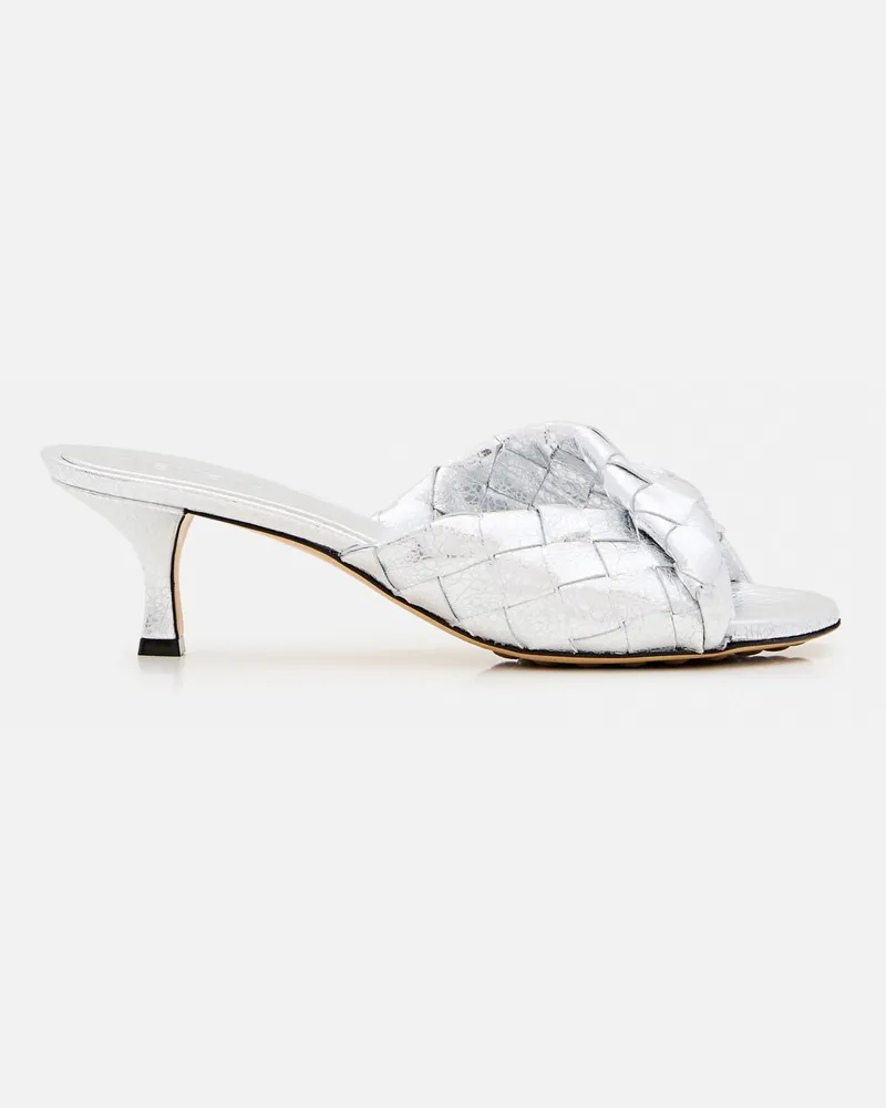 Bottega Veneta Absatzschuhe damen Silber