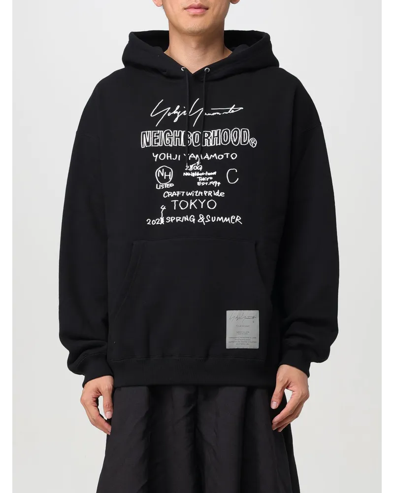 Yohji Yamamoto Sweatshirt Schwarz