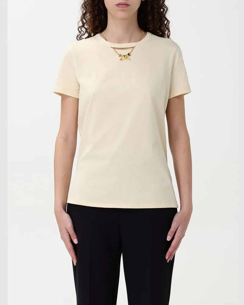 Elisabetta Franchi Pullover damen Zitronengelb