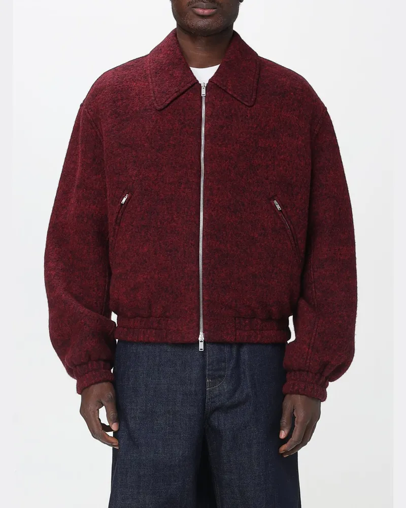 Jil Sander Jacke herren Burgunderrot