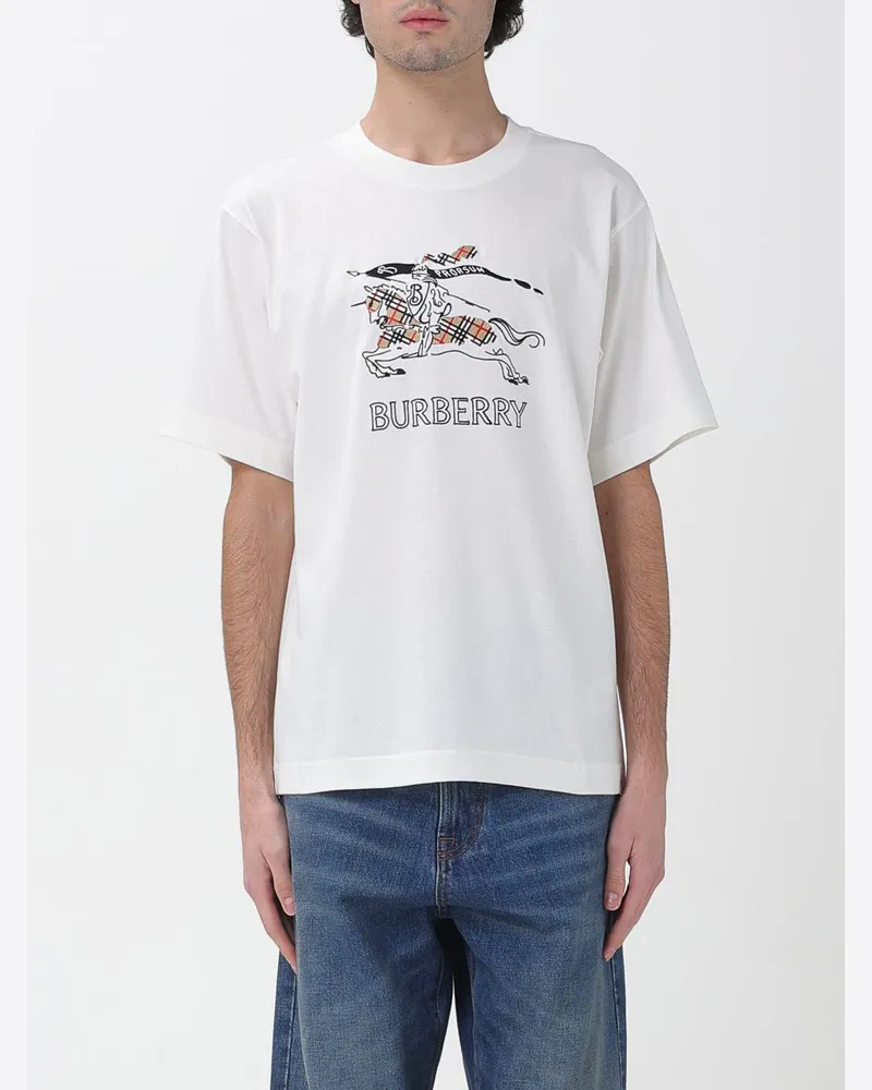 Burberry T-shirt herren Weiß