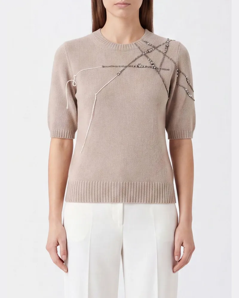 Fabiana Filippi Pullover damen Kaffee