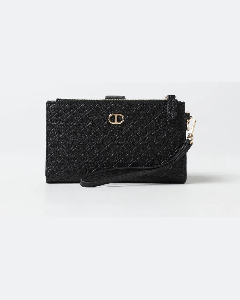 Twin-Set Geldbeutel damen Schwarz