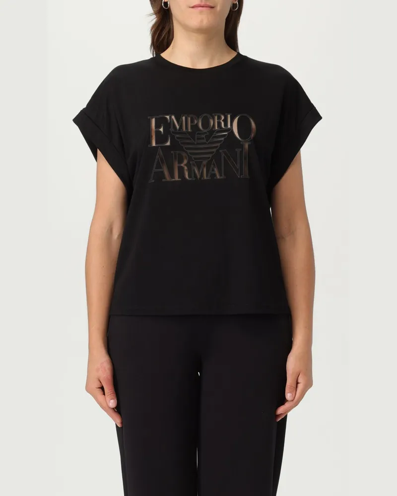Emporio Armani T-shirt damen Schwarz