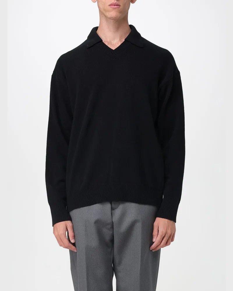 Roberto Collina Pullover herren Schwarz