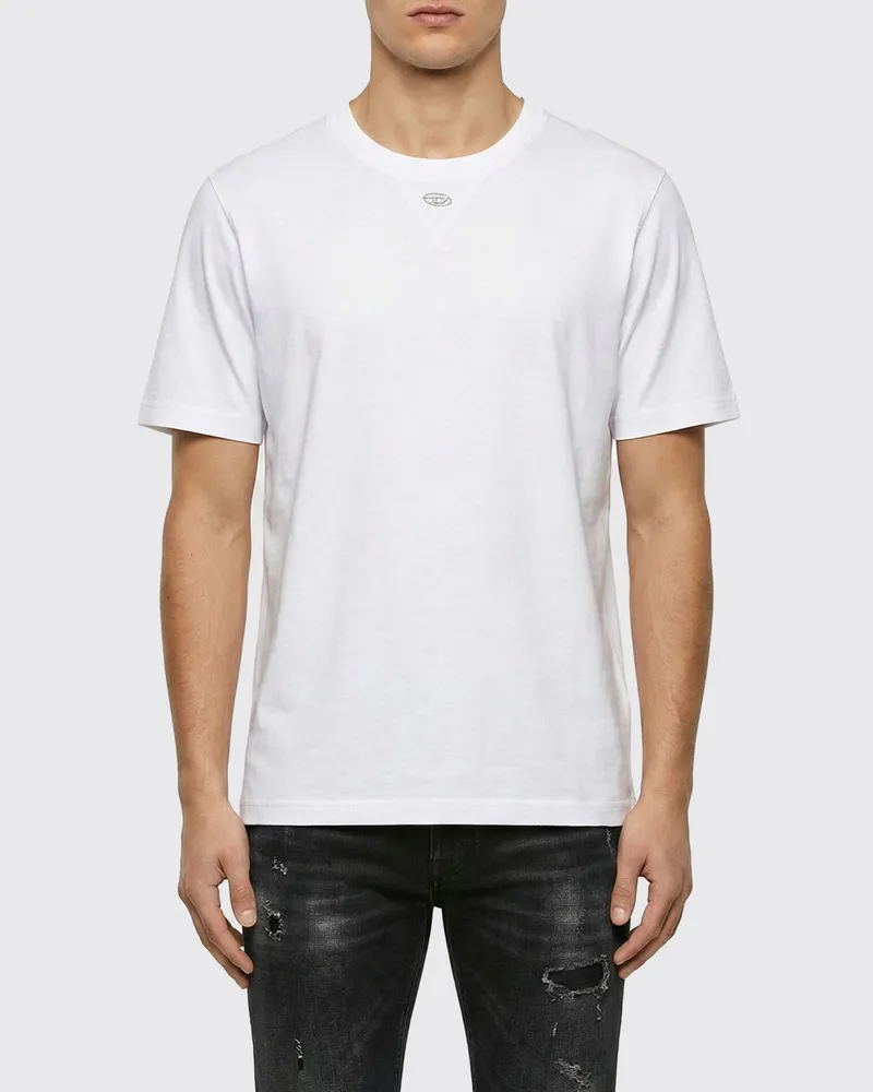Diesel T-shirt herren Weiß