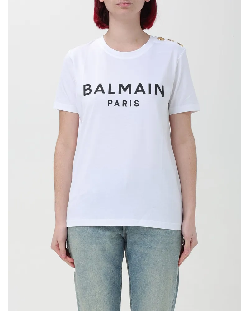 Balmain T-shirt damen Weiß