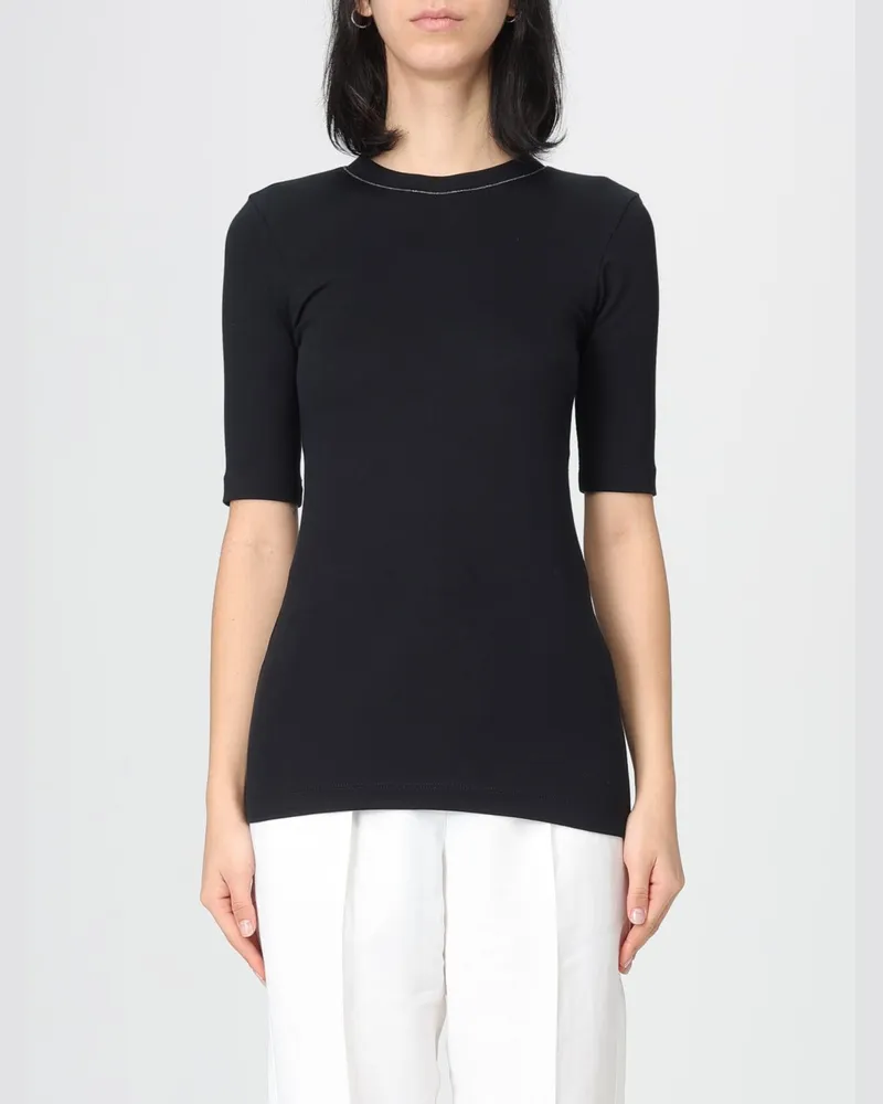 Brunello Cucinelli T-shirt damen Schwarz