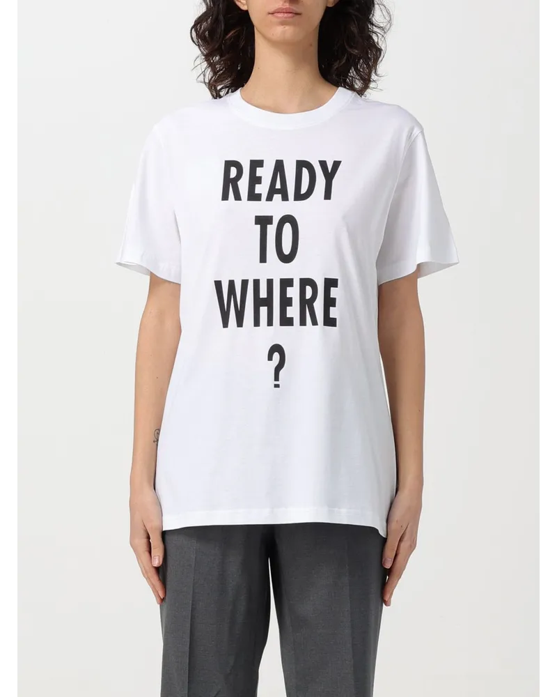 Moschino T-shirt damen Weiß