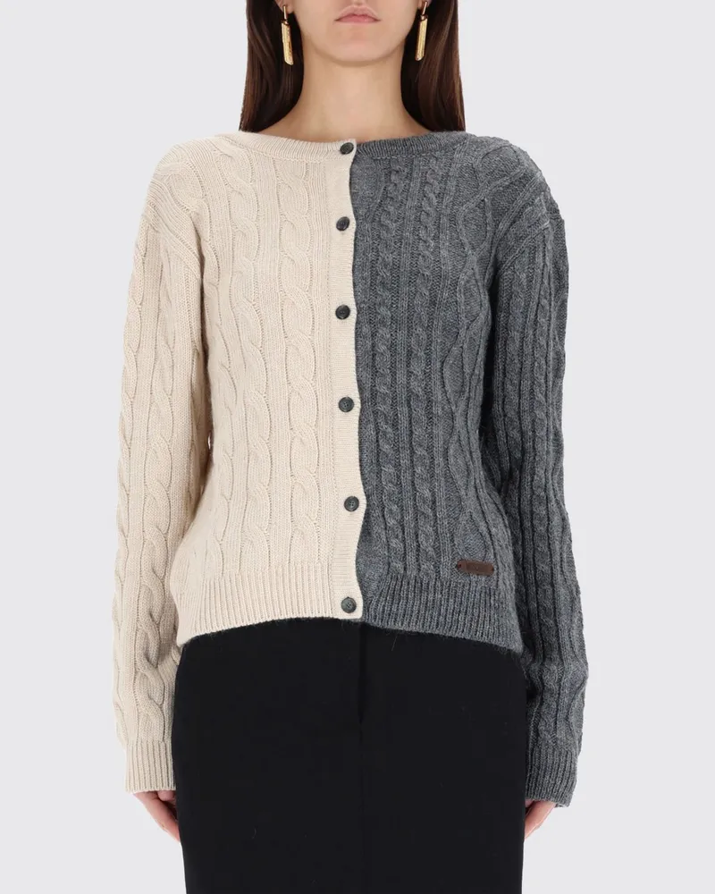 Moschino Strickjacke damen Grau