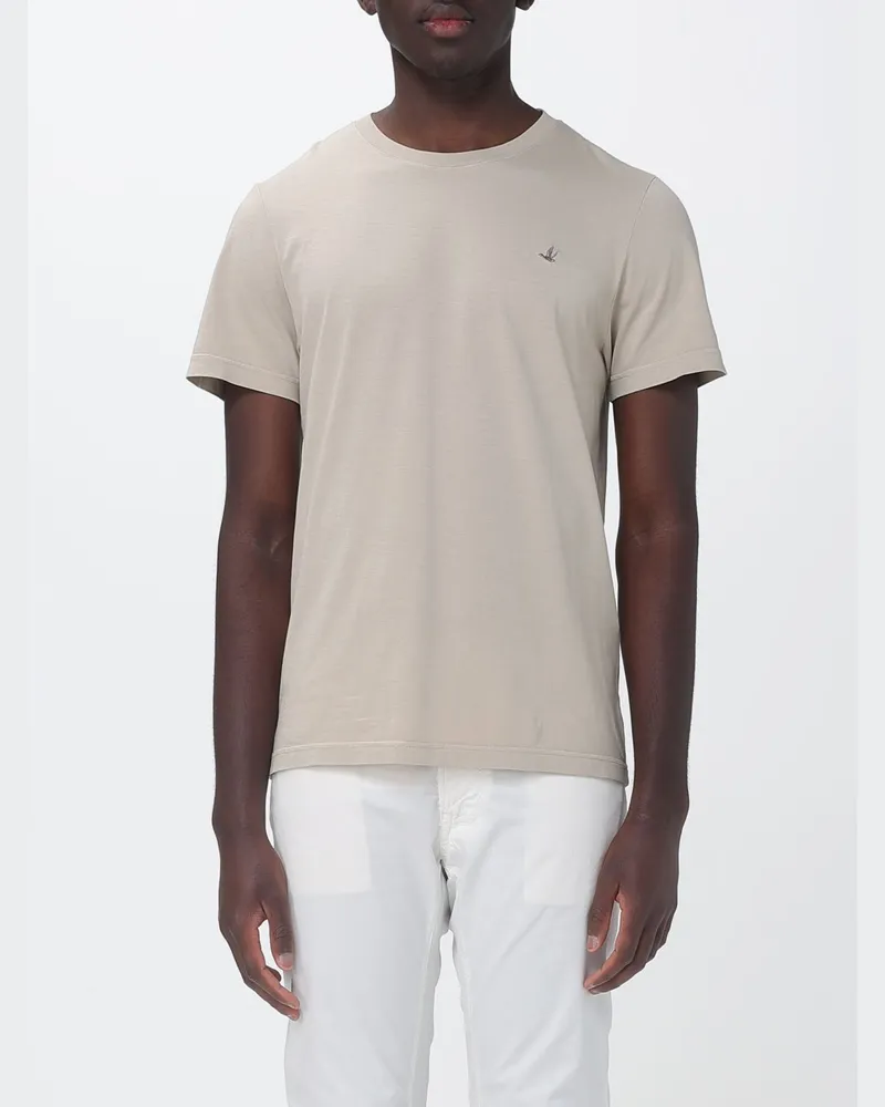 Brooksfield T-shirt herren Kaki