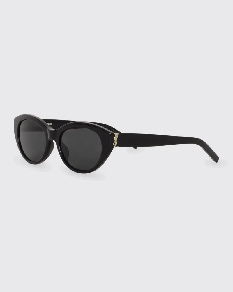 Saint Laurent SL M148 Sonnenbrille aus Acetat Schwarz