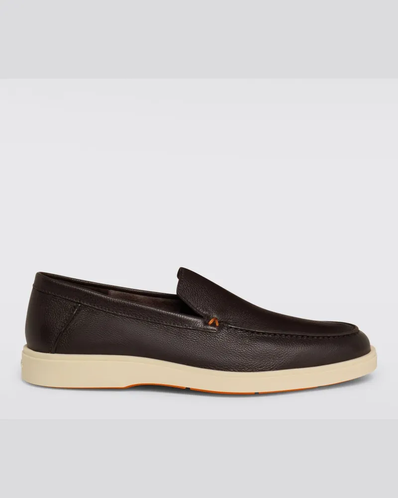 Santoni Mokassins herren Braun