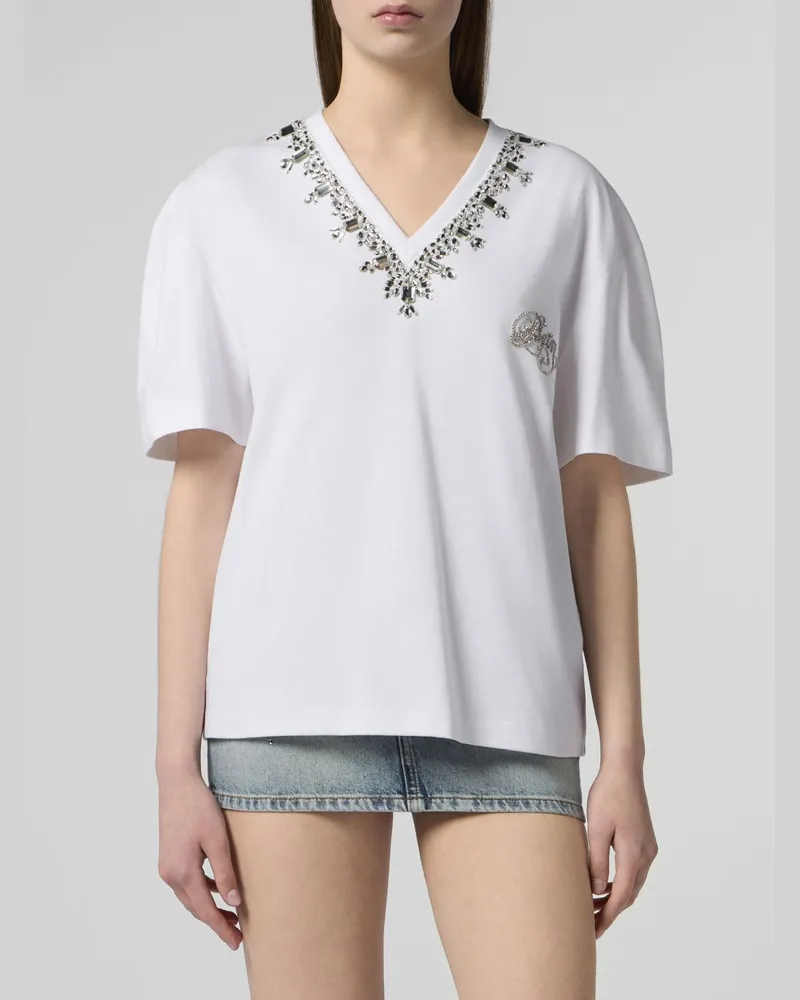 Philipp Plein T-shirt damen Weiß