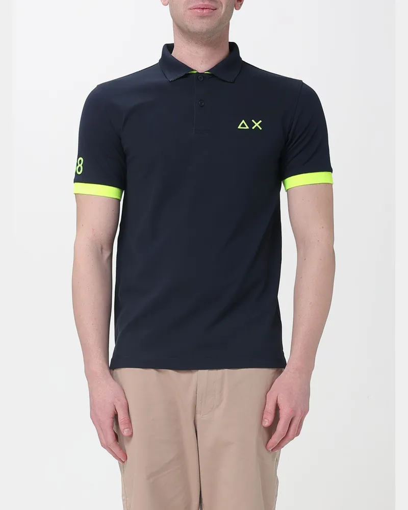 Sun68 Polo herren Navy
