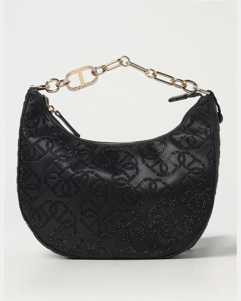 Twin-Set Schultertasche damen Schwarz
