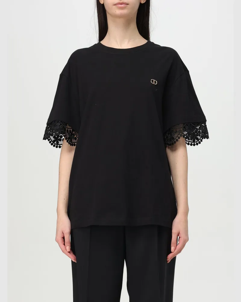 Twin-Set T-shirt damen Schwarz