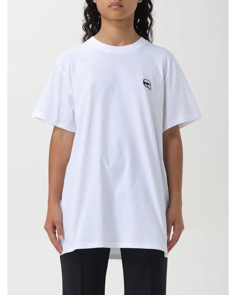 Karl Lagerfeld T-shirt damen Weiß
