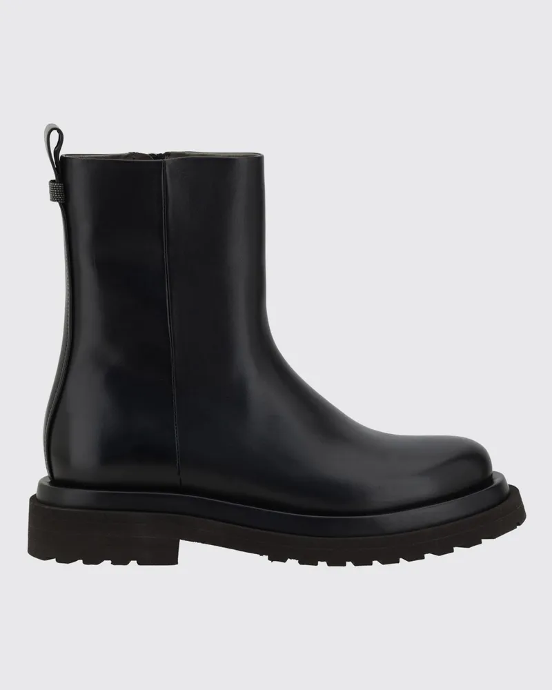 Brunello Cucinelli Stiefel damen Schwarz