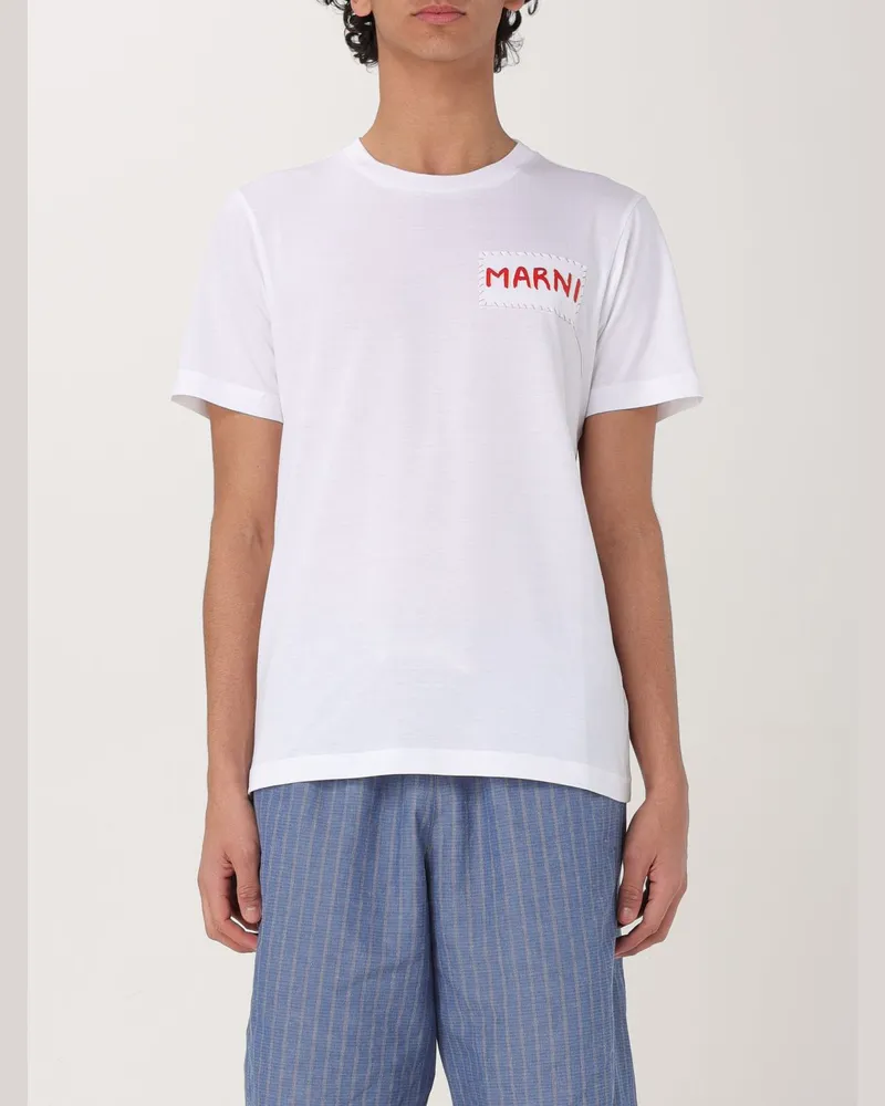 Marni T-shirt herren Weiß