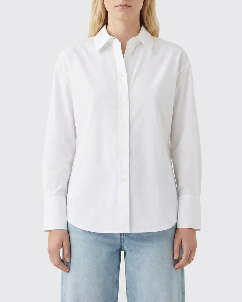 Róhe Hemdbluse damen Weiß