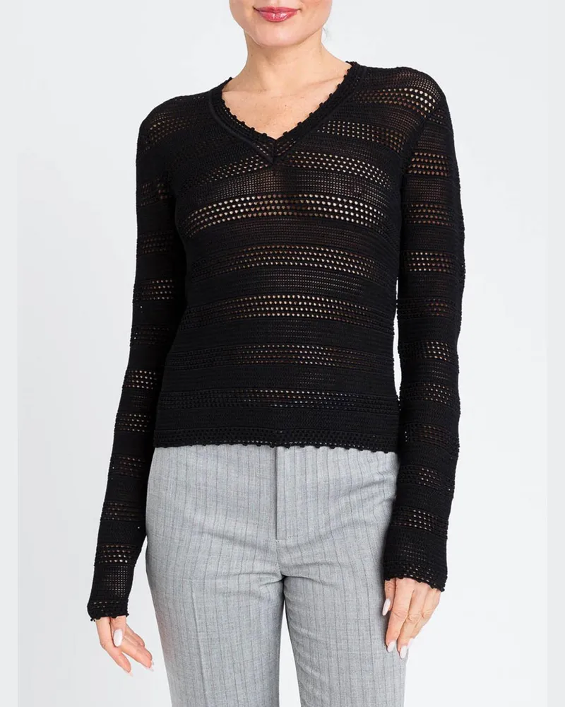 Twin-Set Top damen Schwarz