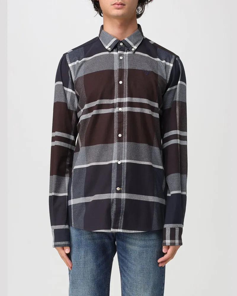 Barbour Hemd herren Braun