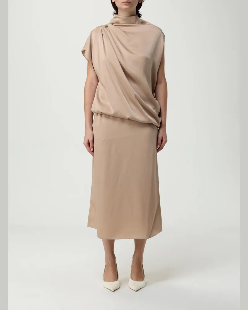 Fabiana Filippi Kleider damen Beige