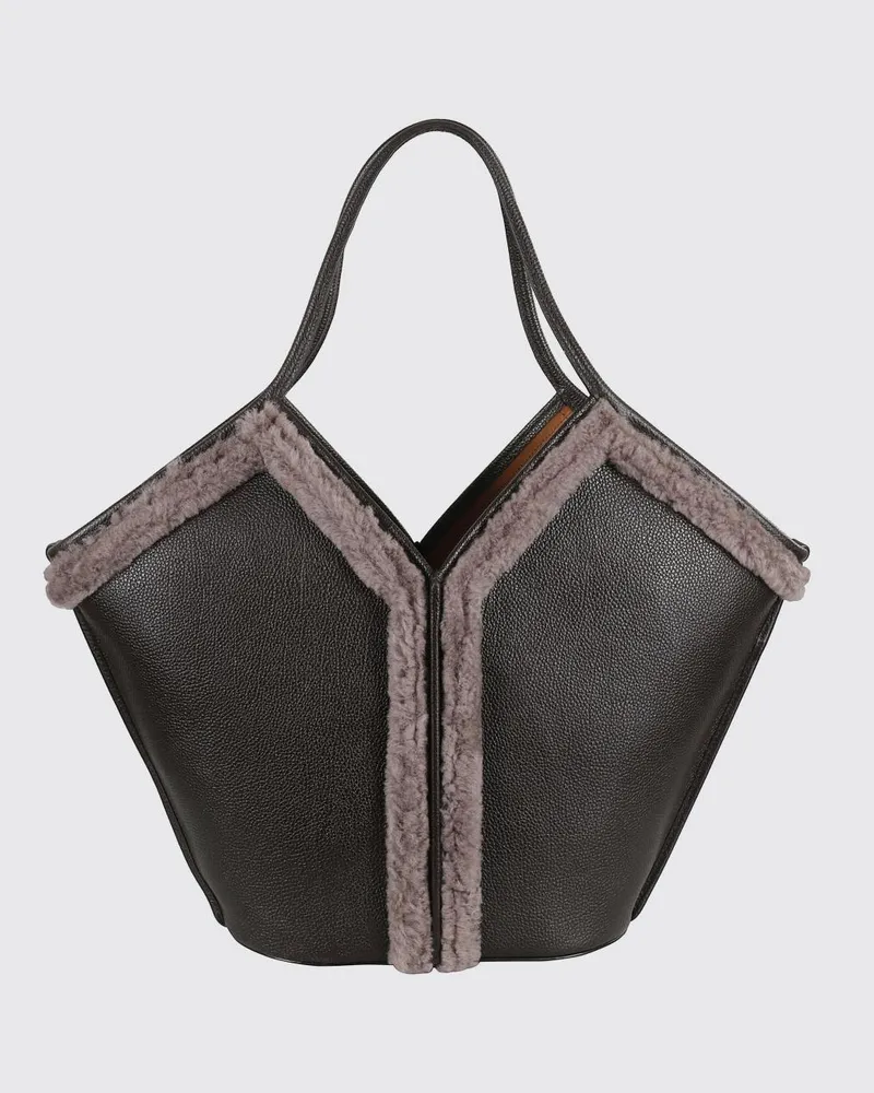 HEREU Schultertasche damen Braun