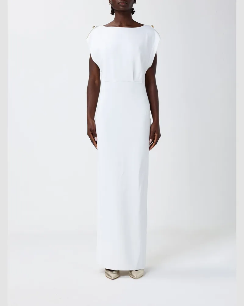 Elisabetta Franchi Kleid damen Weiß
