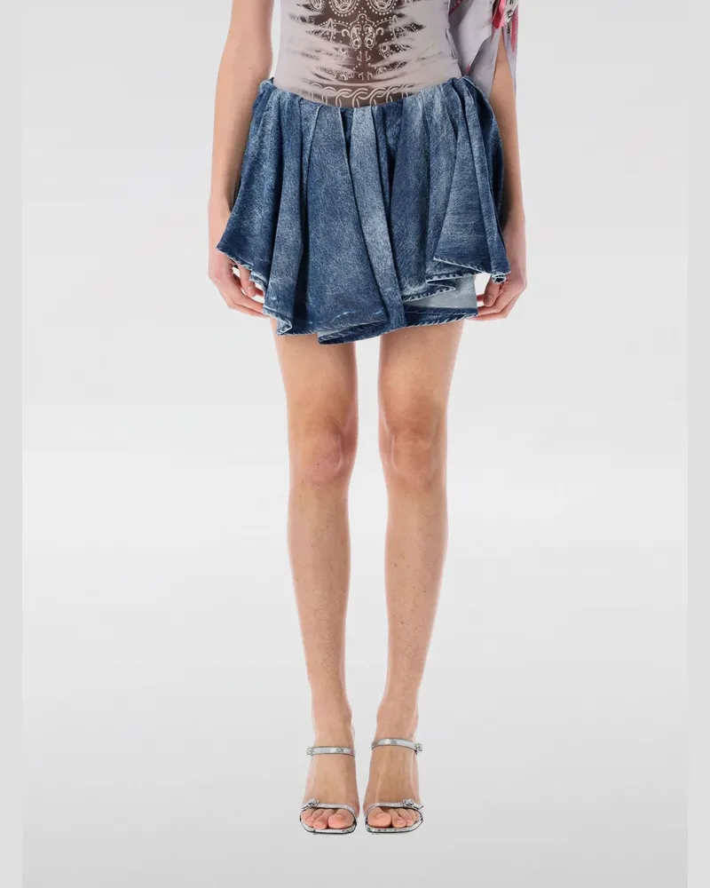 Diesel Shorts damen Hellblau