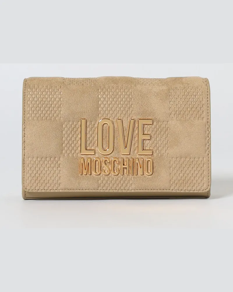Moschino Handtasche damen Sand