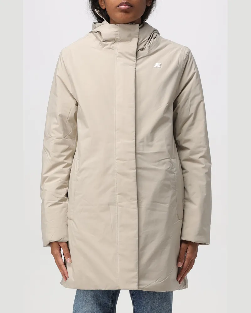K-Way Jacke damen Beige