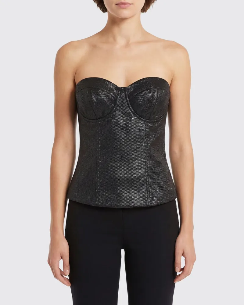 Federica Tosi Top damen Schwarz