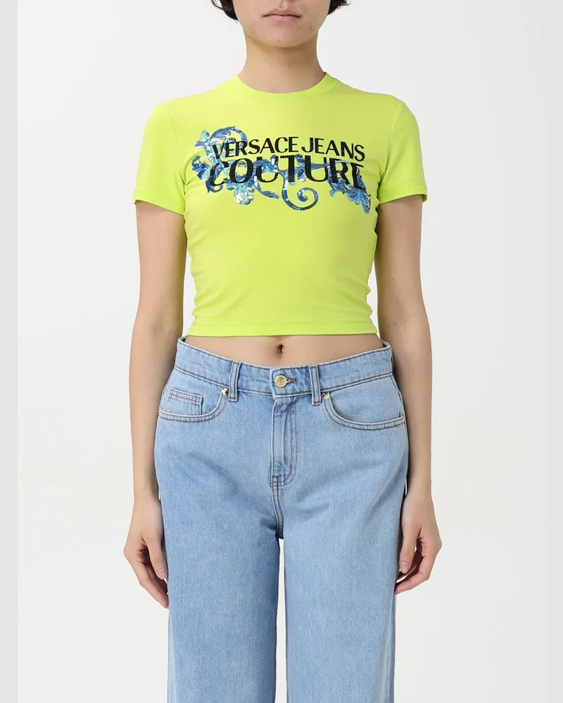 Versace Jeans T-shirt damen Grün