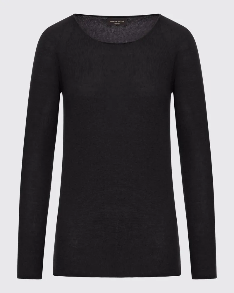 Roberto Collina Pullover damen Schwarz