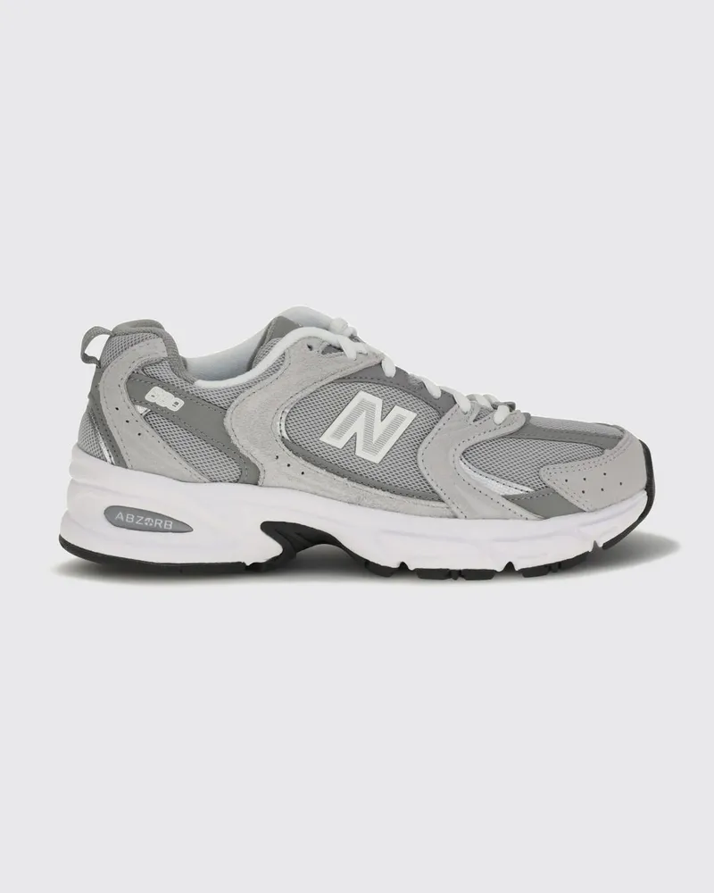New Balance 530 Sneaker aus Mesh und Veloursleder mit ABZORB-Mittelsohle Grau