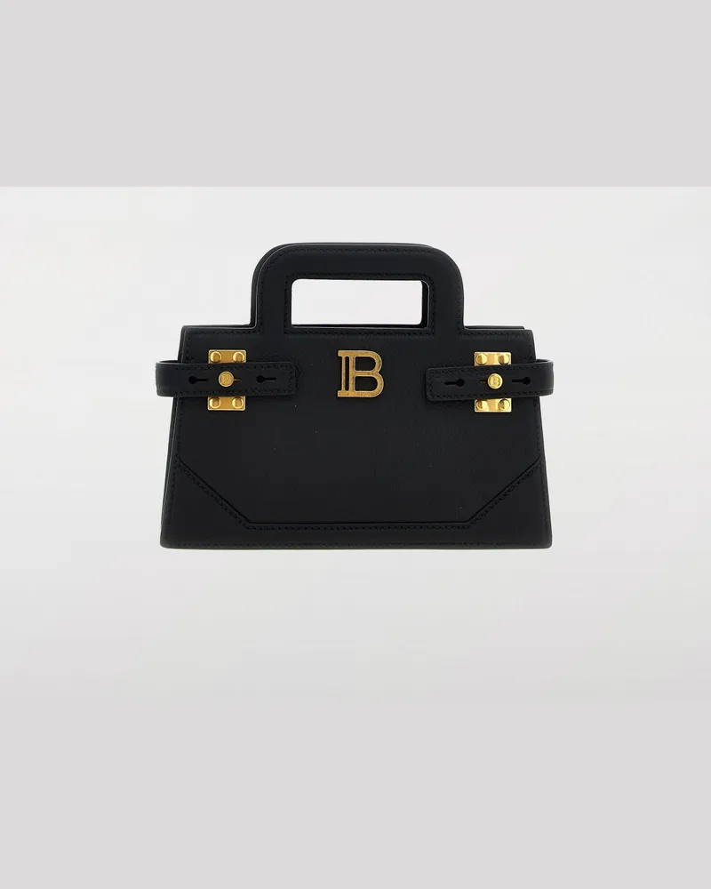 Balmain Schultertasche damen Schwarz