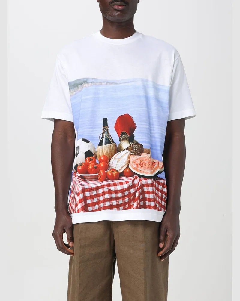 Moschino T-shirt herren Weiß