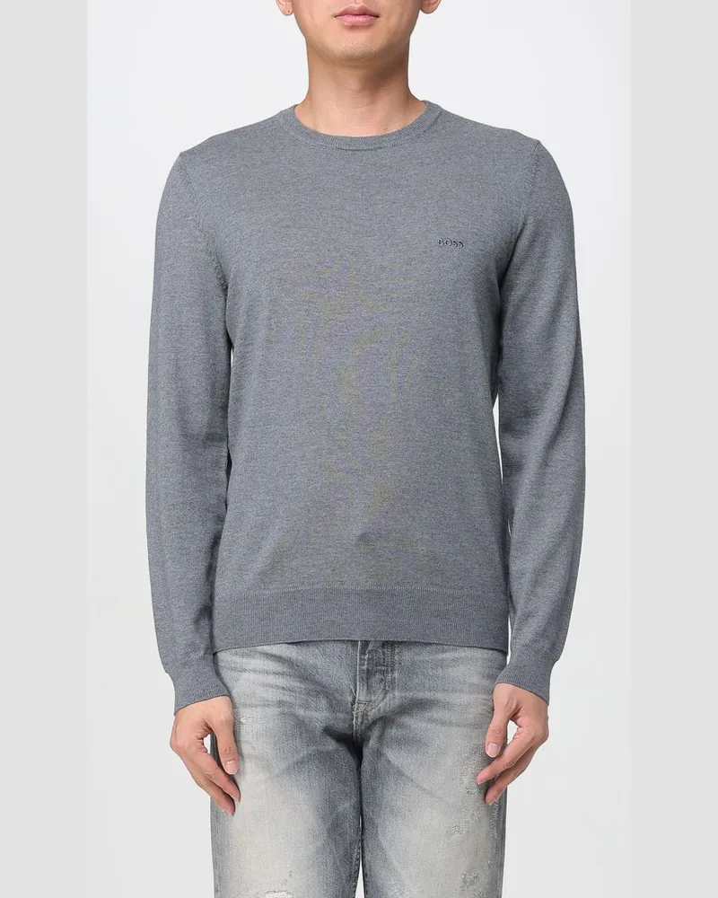 HUGO BOSS Pullover herren Grau